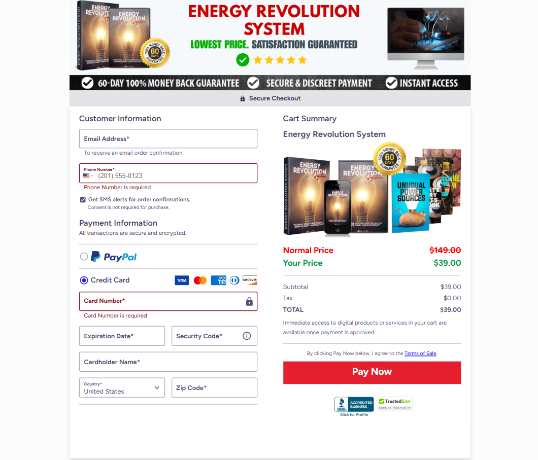 Energy Revolution System™ 6 bottles pack